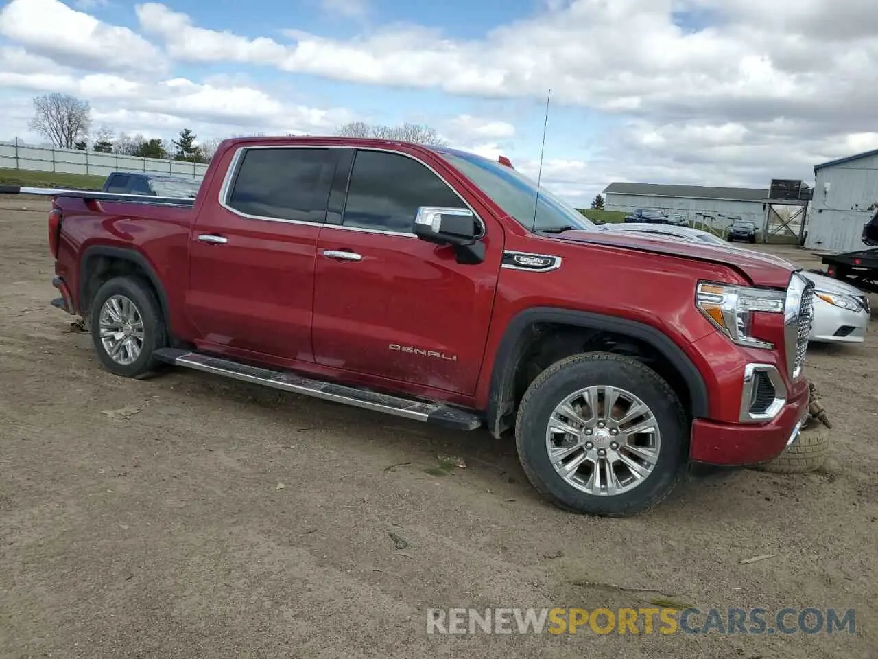 4 Photograph of a damaged car 3GTU9FET3MG303529 GMC SIERRA 2021