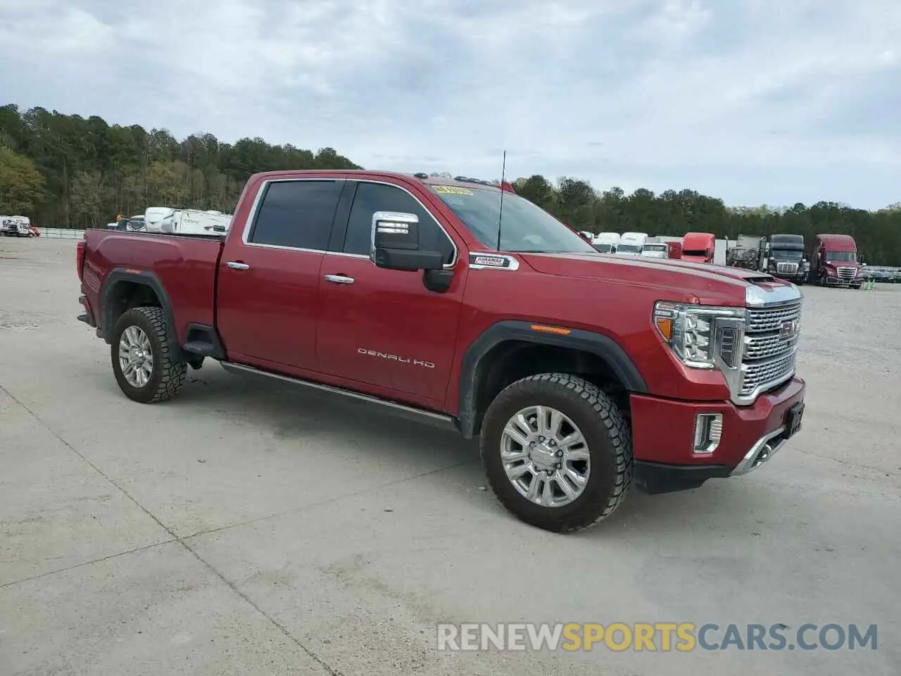 4 Photograph of a damaged car 1GT19REYXNF211711 GMC SIERRA 2022