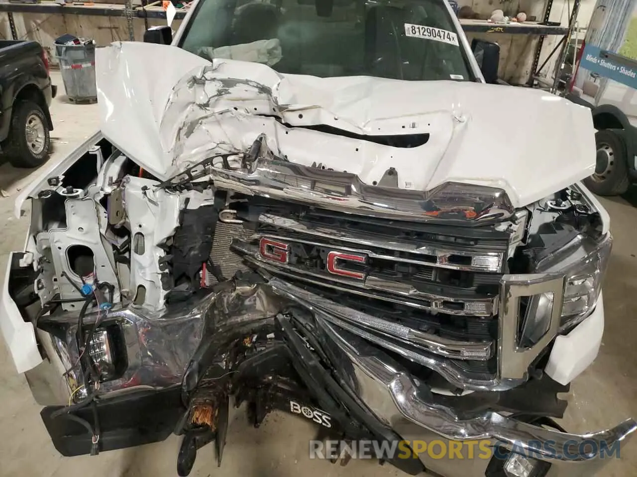 11 Photograph of a damaged car 1GT39ME78NF102098 GMC SIERRA 2022
