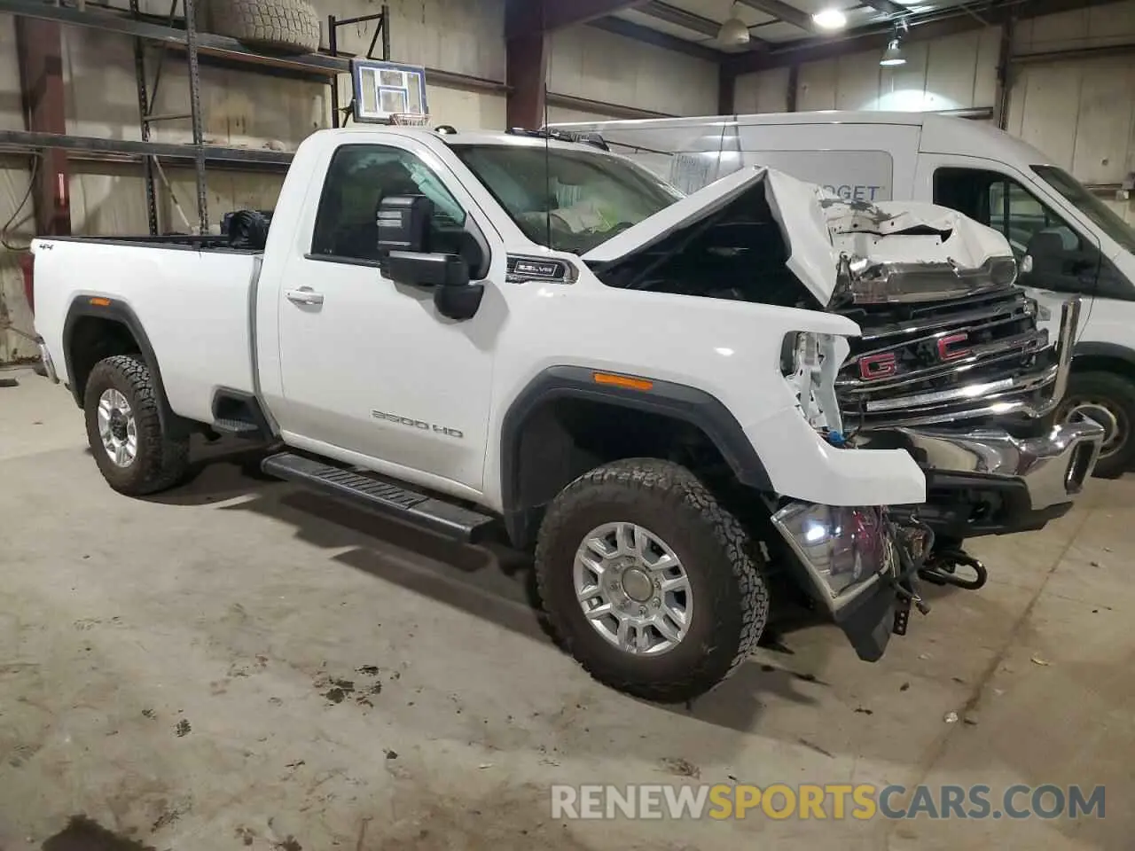 4 Photograph of a damaged car 1GT39ME78NF102098 GMC SIERRA 2022
