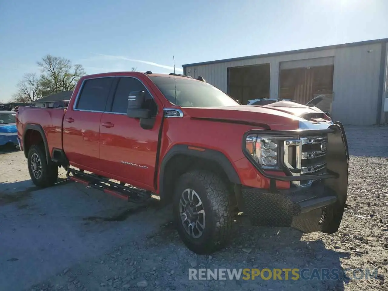 4 Photograph of a damaged car 1GT49ME78NF223380 GMC SIERRA 2022