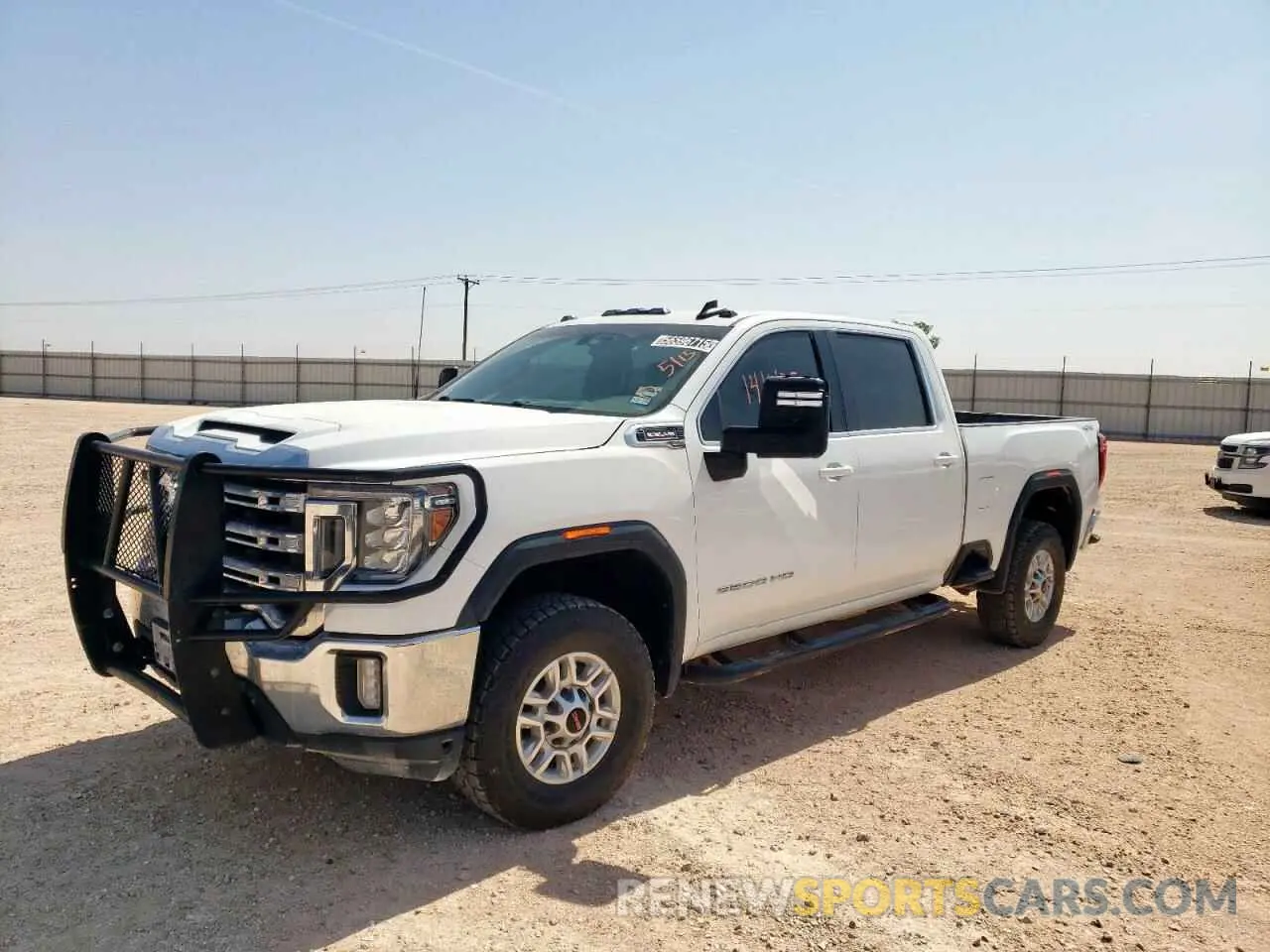 1 Photograph of a damaged car 1GT49ME7XNF193623 GMC SIERRA 2022