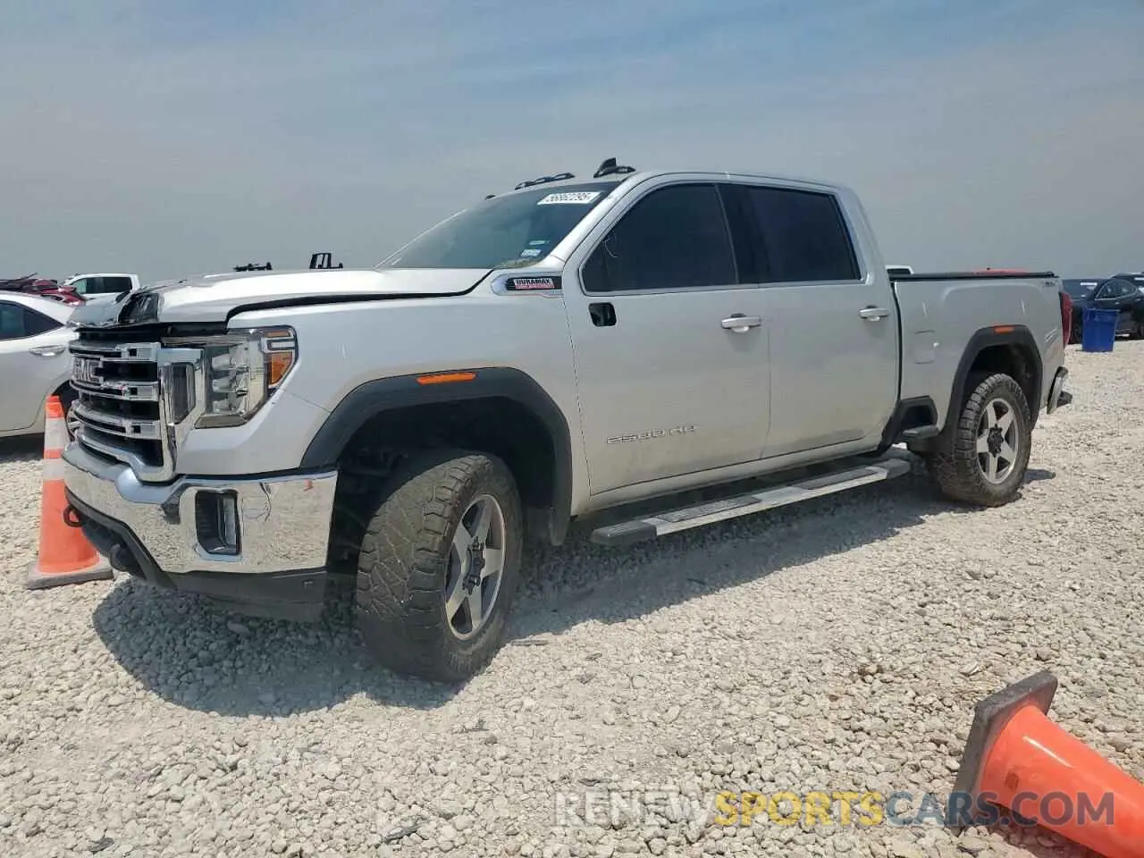 1 Photograph of a damaged car 1GT49MEY7NF173337 GMC SIERRA 2022
