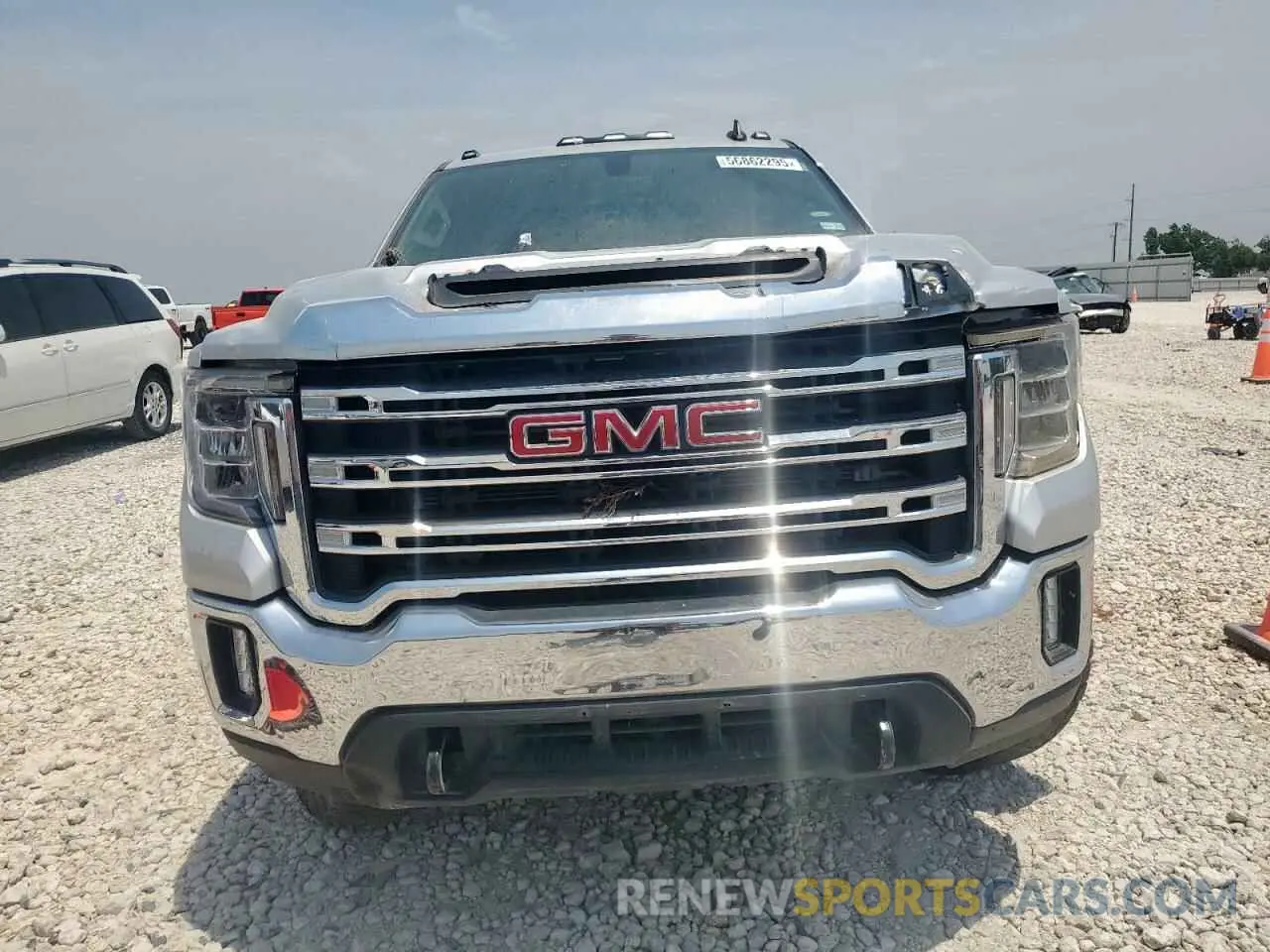 5 Photograph of a damaged car 1GT49MEY7NF173337 GMC SIERRA 2022