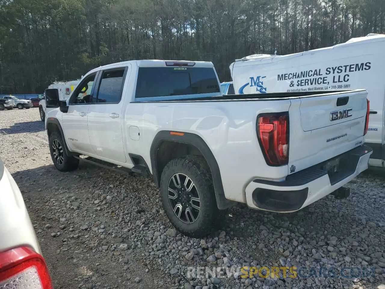 2 Photograph of a damaged car 1GT49PEY2NF261441 GMC SIERRA 2022