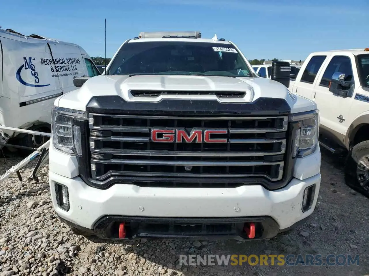 5 Photograph of a damaged car 1GT49PEY2NF261441 GMC SIERRA 2022