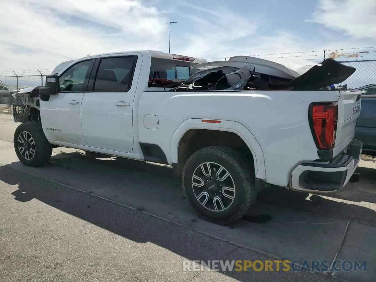 2 Photograph of a damaged car 1GT49PEY9NF230767 GMC SIERRA 2022
