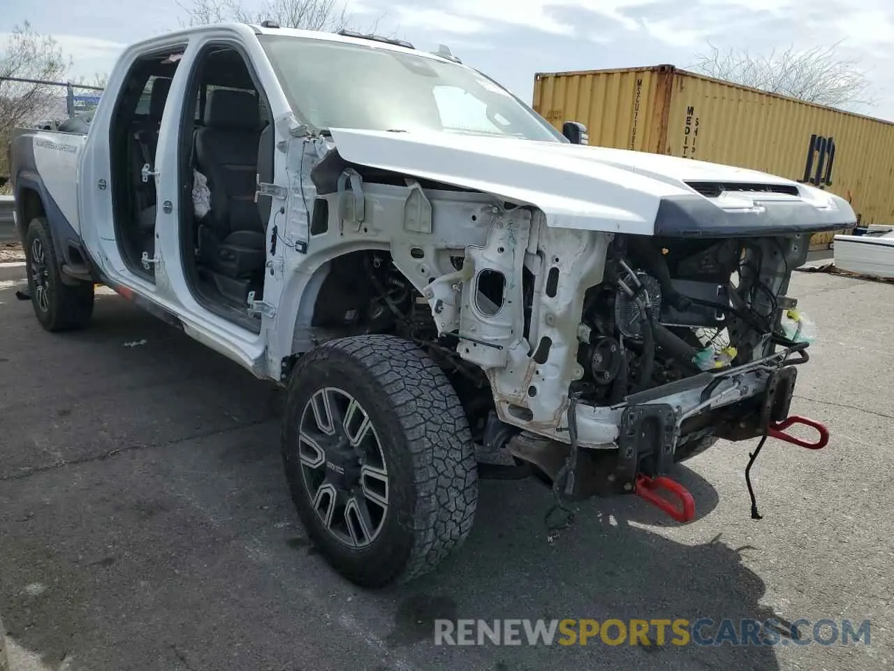 4 Photograph of a damaged car 1GT49PEY9NF230767 GMC SIERRA 2022