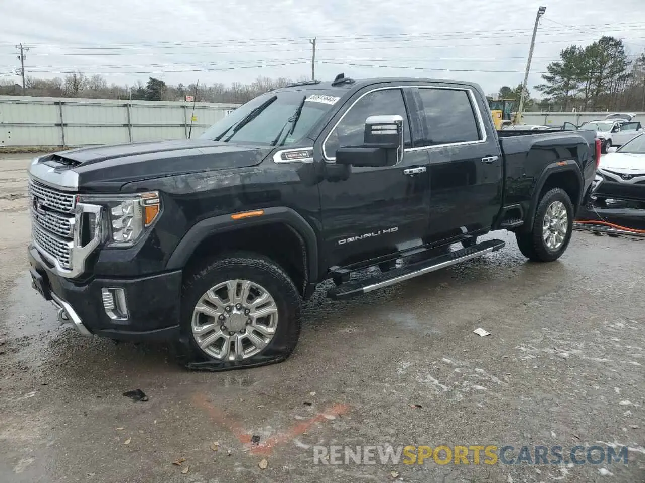 1 Photograph of a damaged car 1GT49RE70NF274028 GMC SIERRA 2022