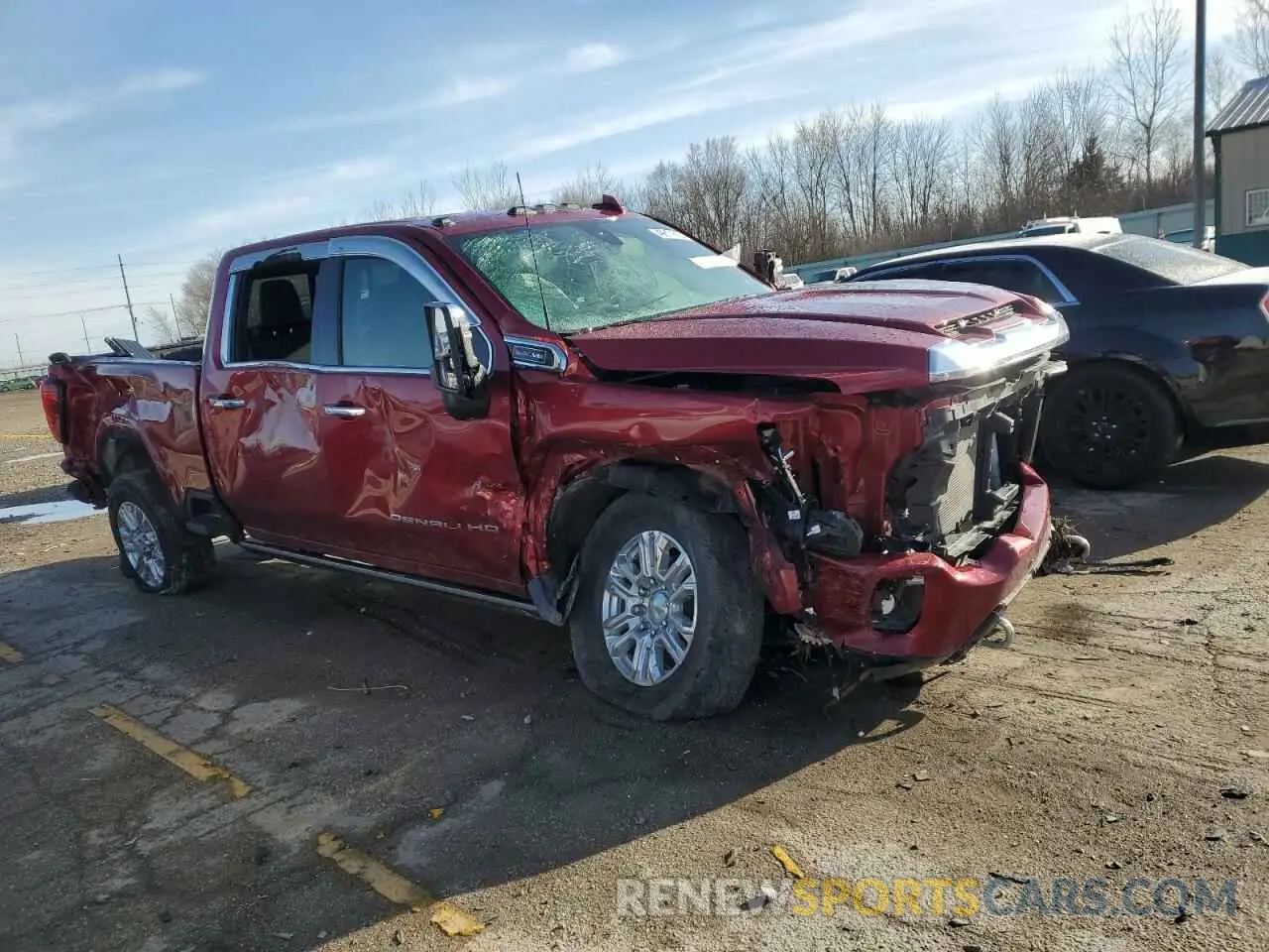 4 Photograph of a damaged car 1GT49RE70NF351478 GMC SIERRA 2022