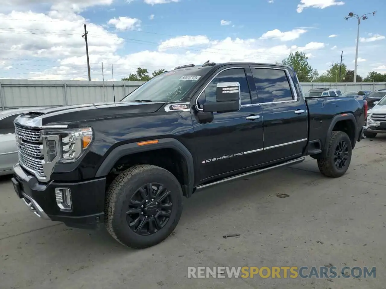 1 Photograph of a damaged car 1GT49REY0NF122680 GMC SIERRA 2022