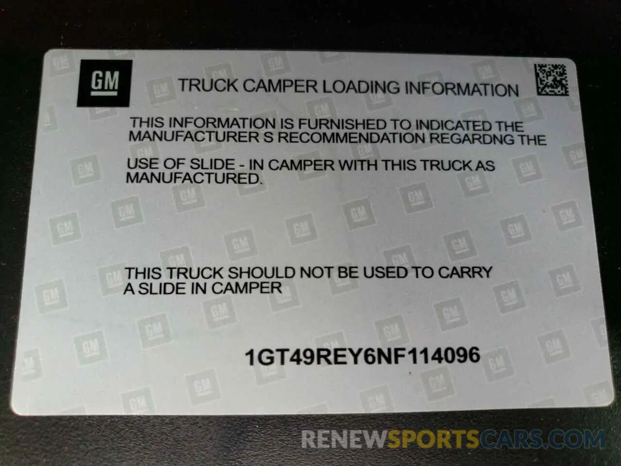 12 Photograph of a damaged car 1GT49REY0NF122680 GMC SIERRA 2022