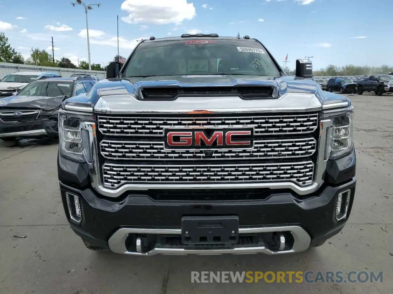 5 Photograph of a damaged car 1GT49REY0NF122680 GMC SIERRA 2022