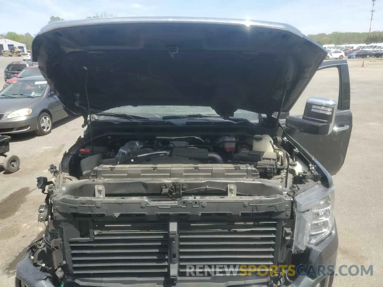 11 Photograph of a damaged car 1GT49REY0NF180840 GMC SIERRA 2022