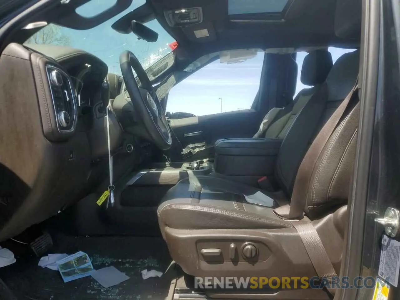 7 Photograph of a damaged car 1GT49REY0NF180840 GMC SIERRA 2022