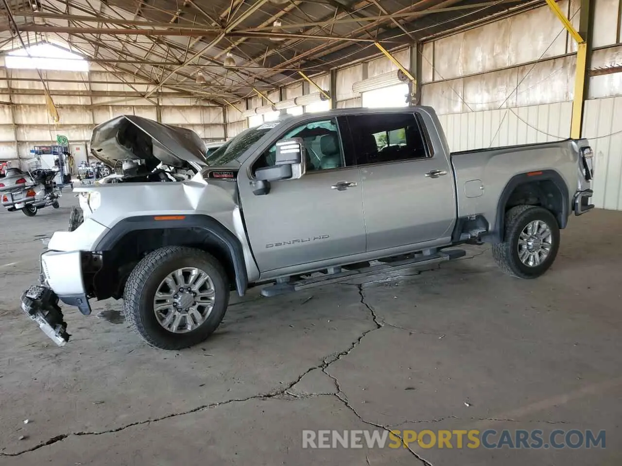 1 Photograph of a damaged car 1GT49REY6NF333074 GMC SIERRA 2022