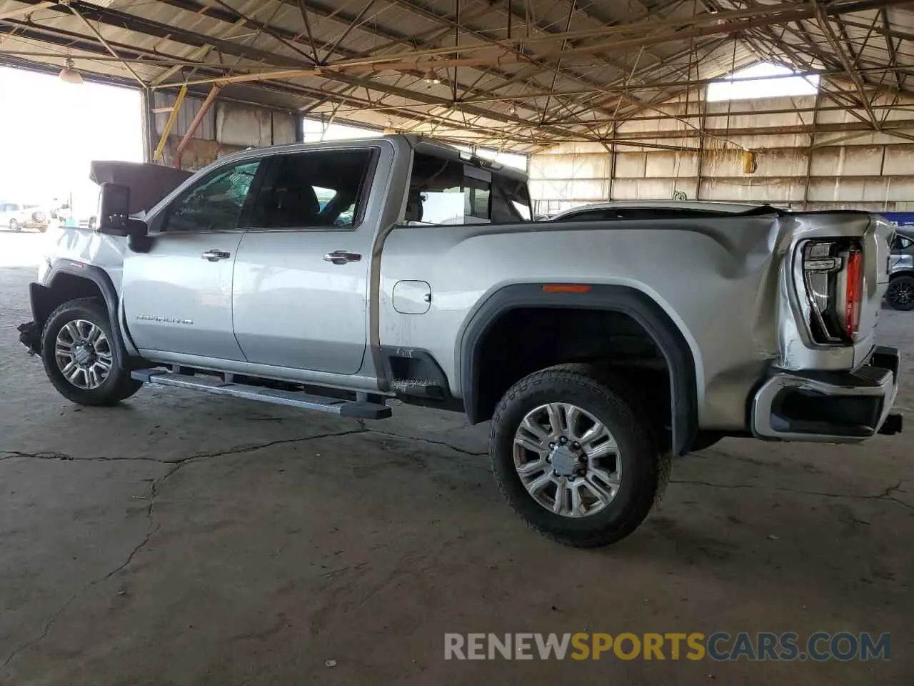 2 Photograph of a damaged car 1GT49REY6NF333074 GMC SIERRA 2022