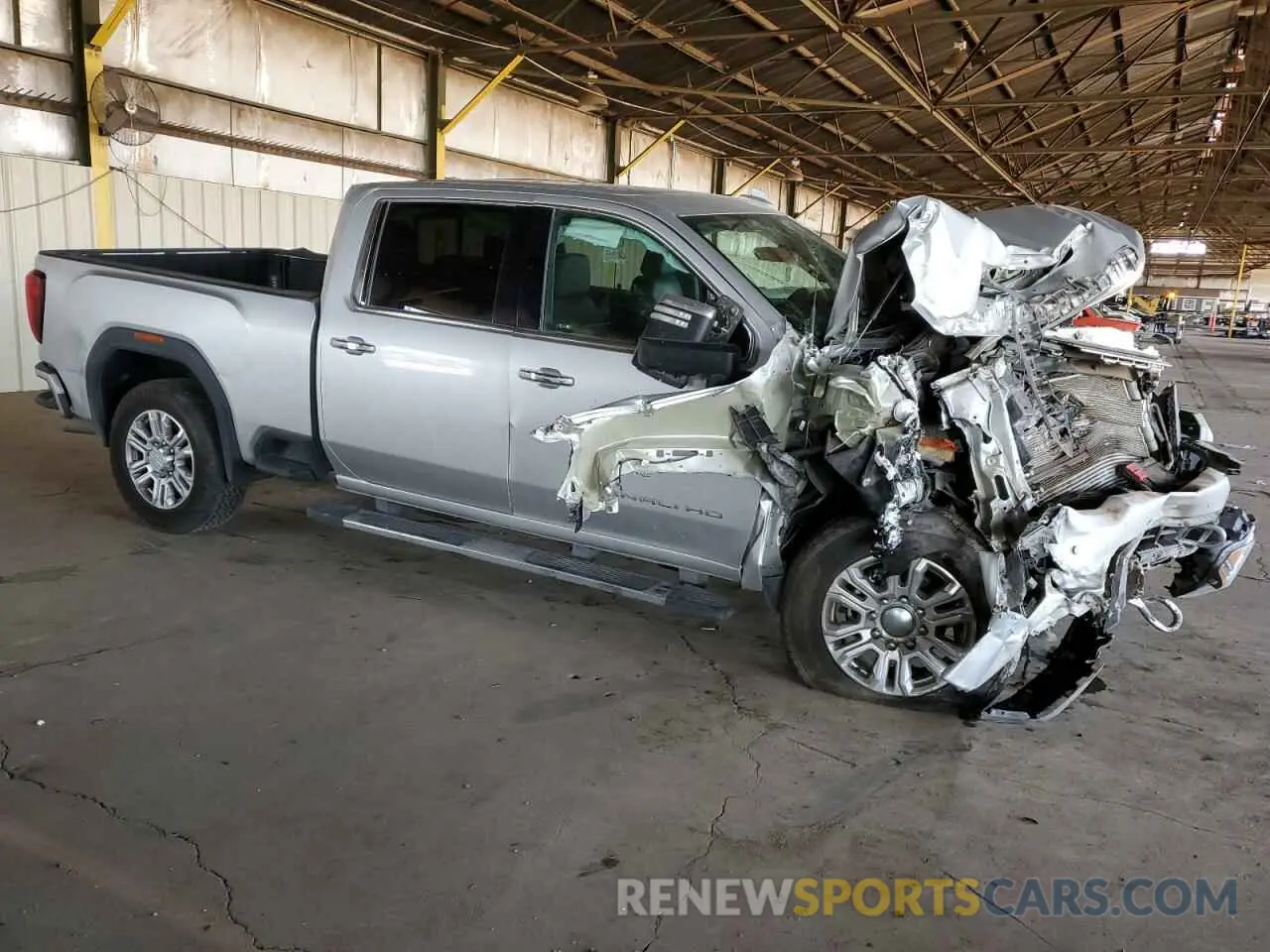 4 Photograph of a damaged car 1GT49REY6NF333074 GMC SIERRA 2022