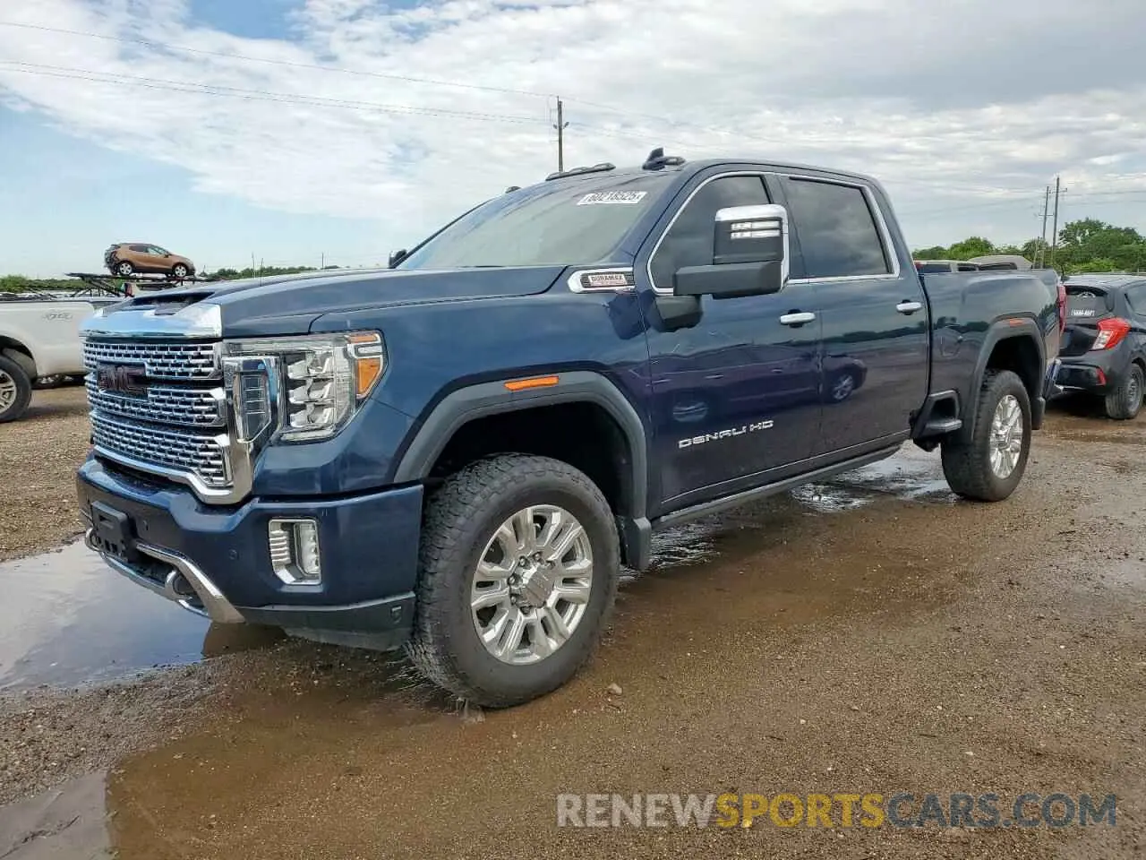 1 Photograph of a damaged car 1GT49REY7NF163050 GMC SIERRA 2022