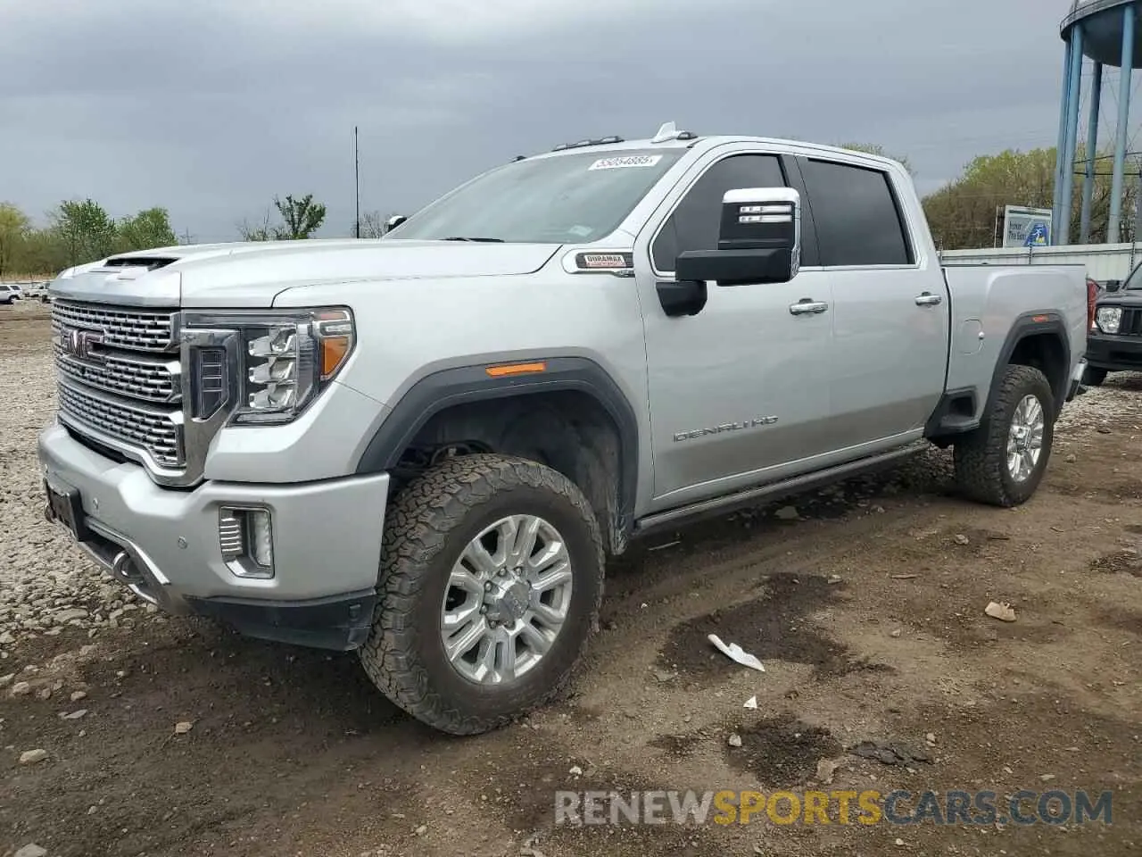 1 Photograph of a damaged car 1GT49REY8NF364231 GMC SIERRA 2022