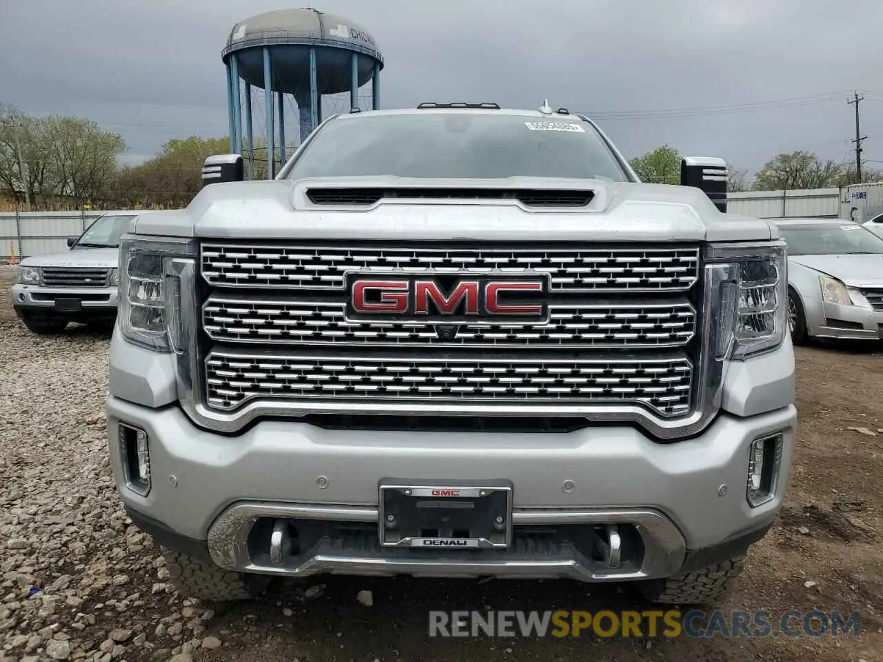 5 Photograph of a damaged car 1GT49REY8NF364231 GMC SIERRA 2022