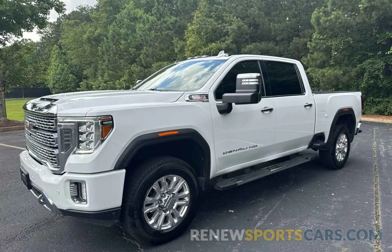 2 Photograph of a damaged car 1GT49REY9NF104582 GMC SIERRA 2022