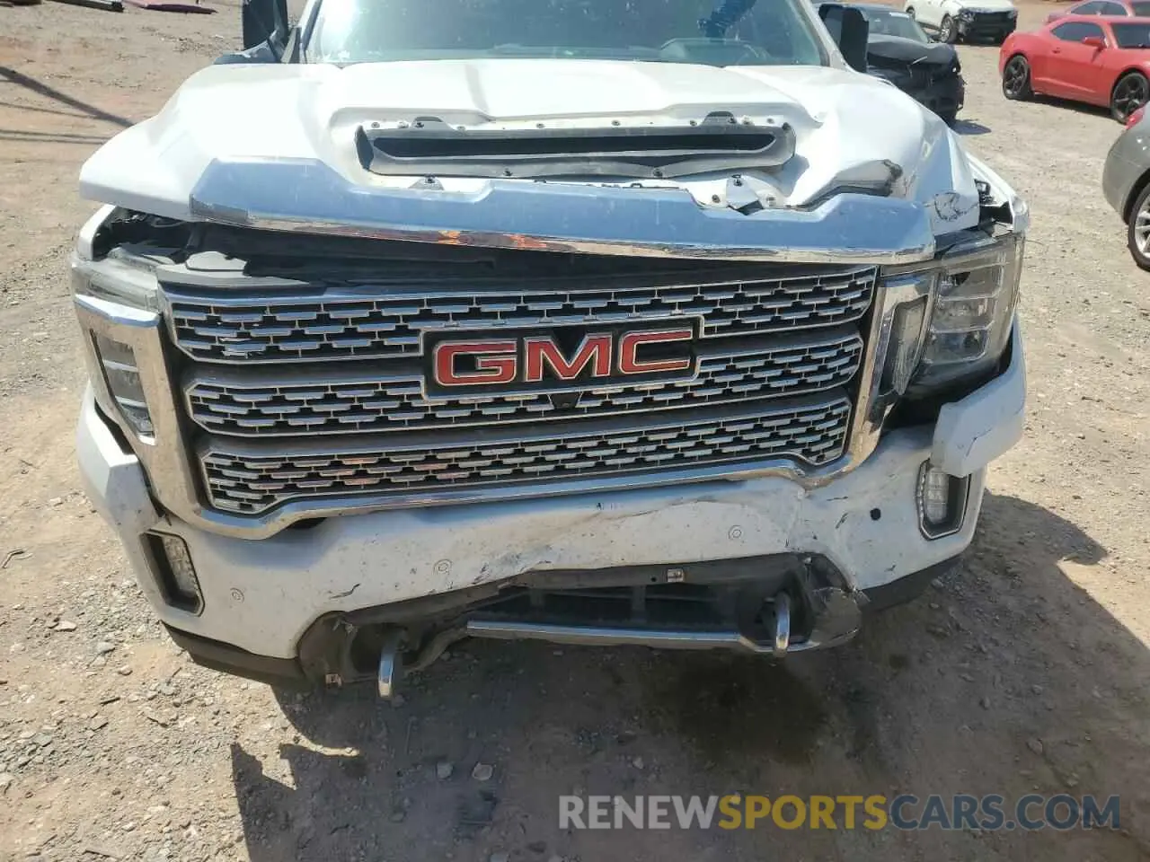 11 Photograph of a damaged car 1GT49WEY7NF148093 GMC SIERRA 2022