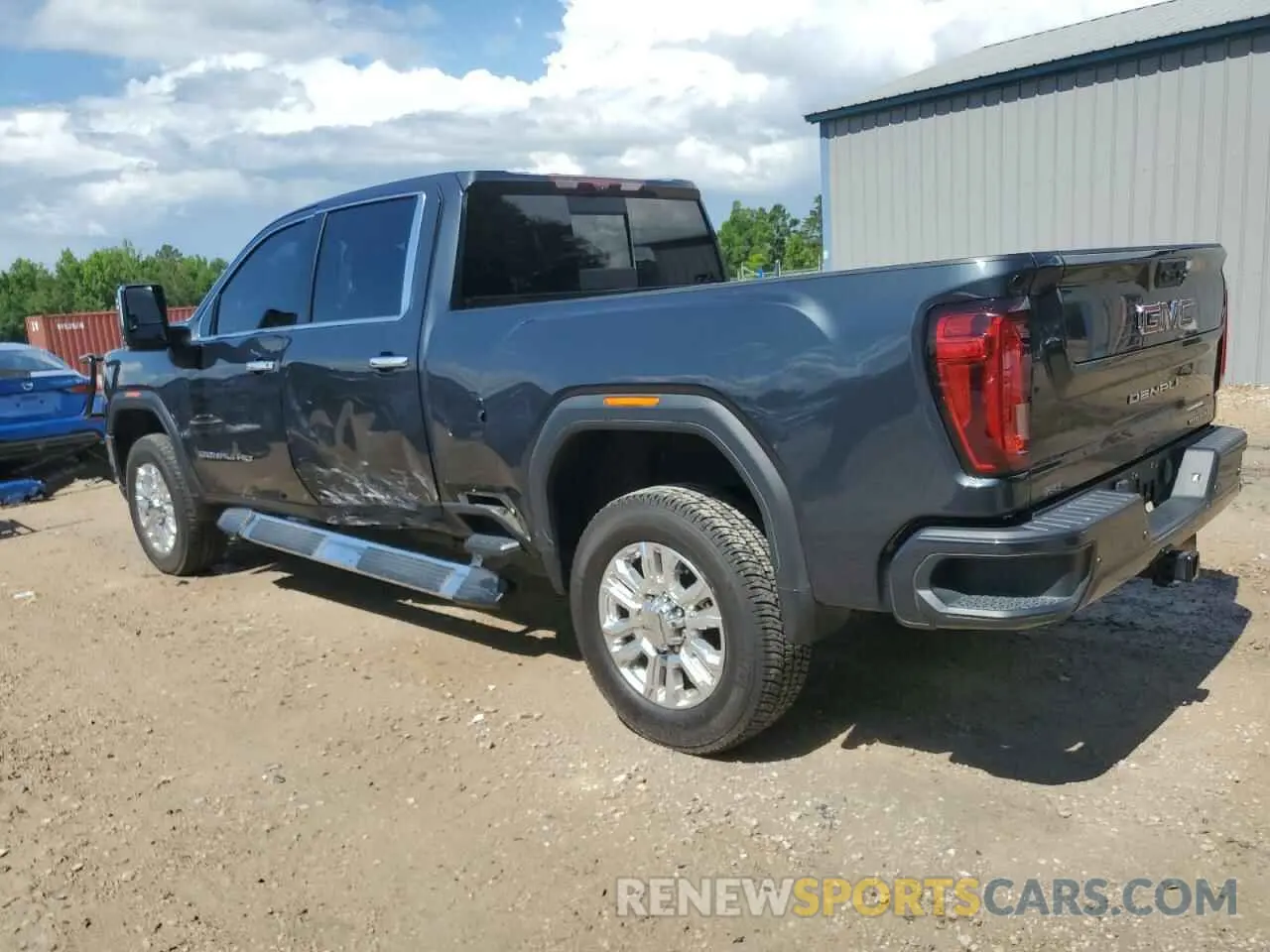 2 Photograph of a damaged car 1GT49WEY9NF265772 GMC SIERRA 2022
