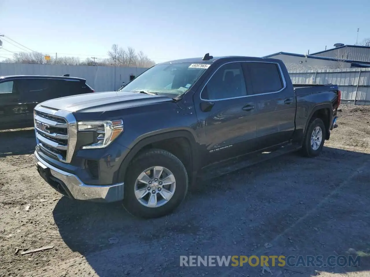 1 Photograph of a damaged car 1GTP9BEK7NZ129589 GMC SIERRA 2022