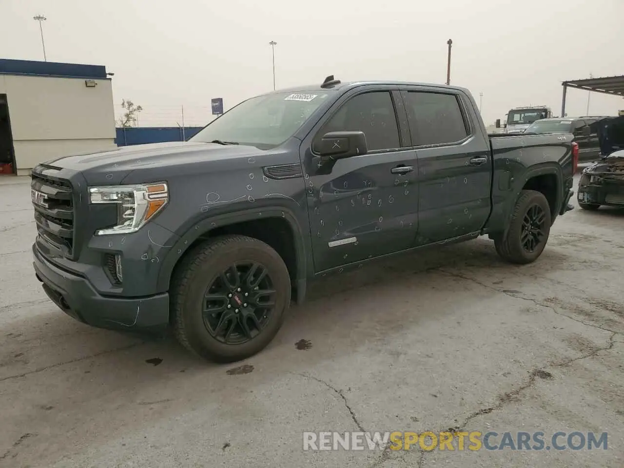1 Photograph of a damaged car 1GTP9CEKXNZ216988 GMC SIERRA 2022