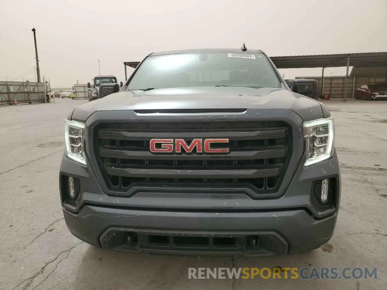 5 Photograph of a damaged car 1GTP9CEKXNZ216988 GMC SIERRA 2022