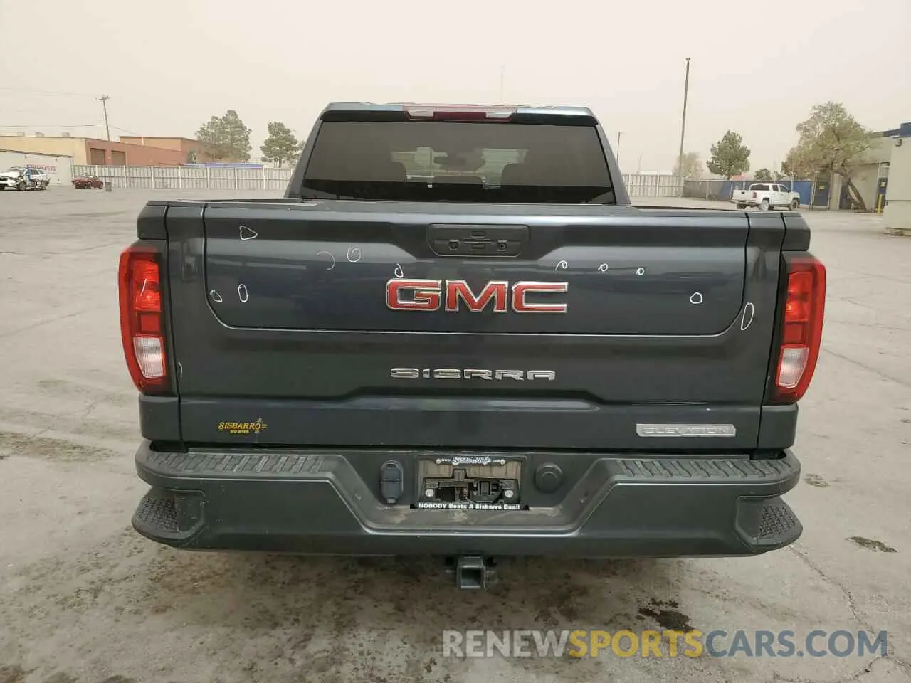 6 Photograph of a damaged car 1GTP9CEKXNZ216988 GMC SIERRA 2022