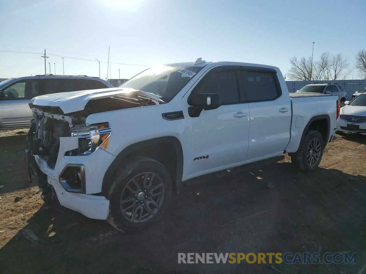 1 Photograph of a damaged car 1GTP9EEL3NZ205951 GMC SIERRA 2022