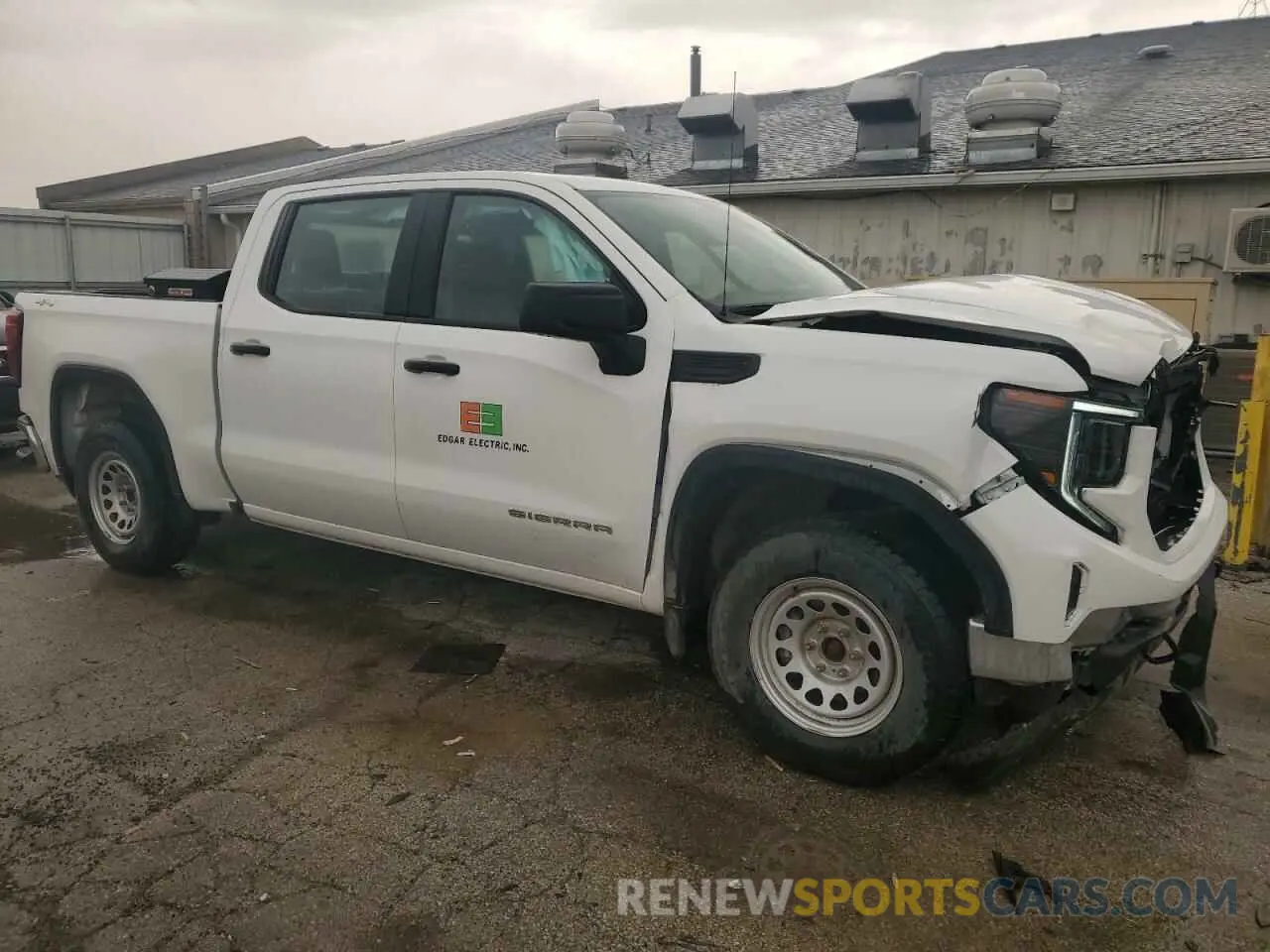 4 Photograph of a damaged car 1GTPUAEK3NZ589552 GMC SIERRA 2022