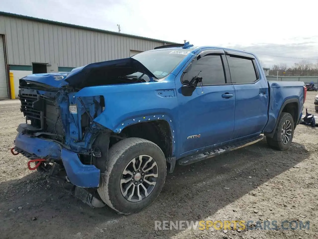 1 Photograph of a damaged car 1GTPUEEL2NZ599764 GMC SIERRA 2022