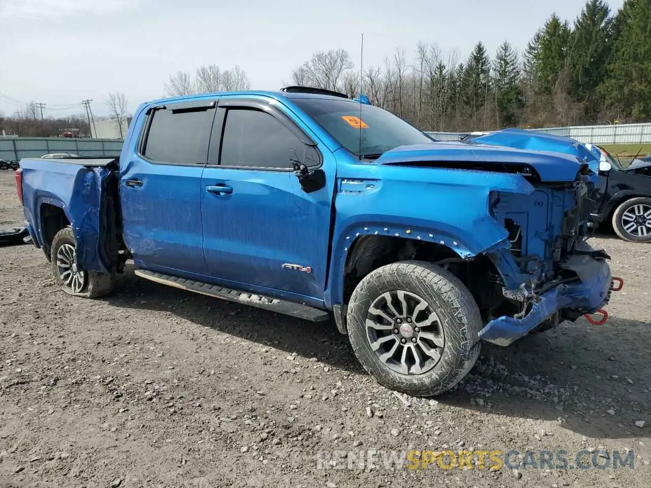 4 Photograph of a damaged car 1GTPUEEL2NZ599764 GMC SIERRA 2022