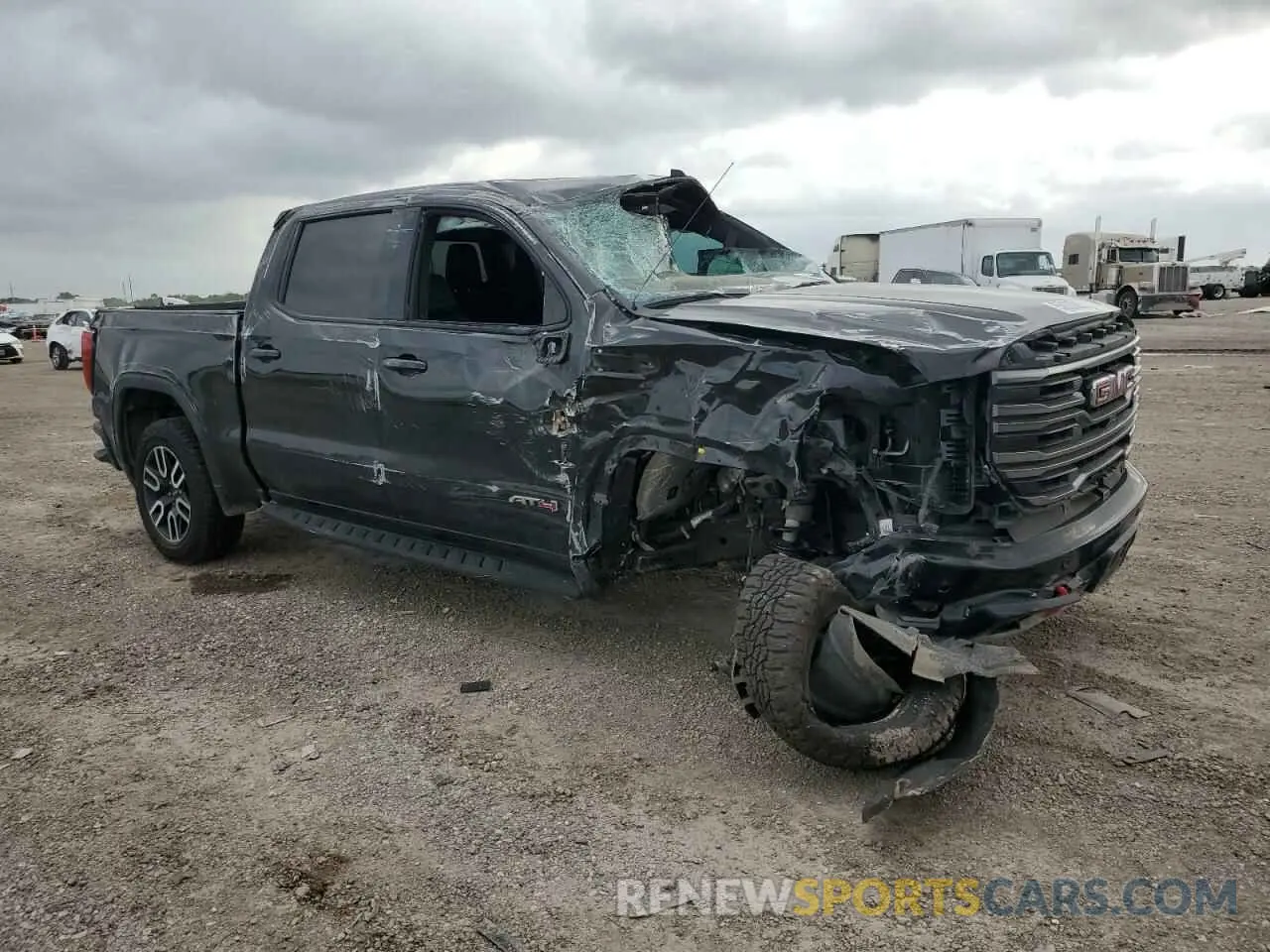 4 Photograph of a damaged car 1GTPUEEL4NZ534169 GMC SIERRA 2022