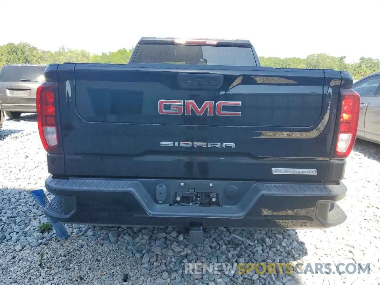 6 Photograph of a damaged car 1GTR8CEK4NZ119135 GMC SIERRA 2022