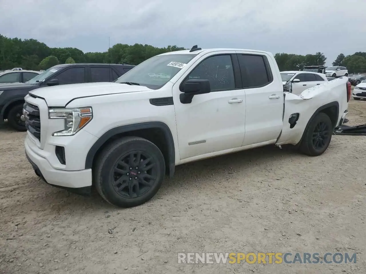 1 Photograph of a damaged car 1GTR8CEK4NZ224323 GMC SIERRA 2022