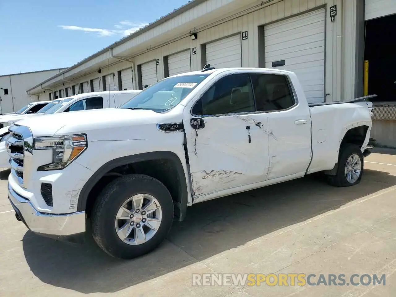 1 Photograph of a damaged car 1GTR9BED1NZ193203 GMC SIERRA 2022