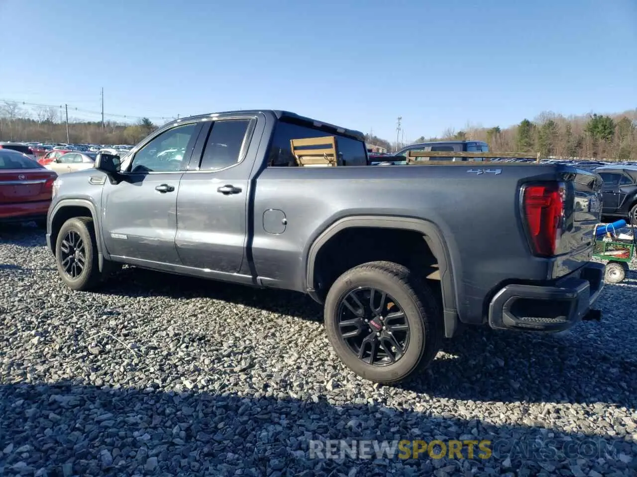 2 Photograph of a damaged car 1GTR9GEKXNZ124490 GMC SIERRA 2022