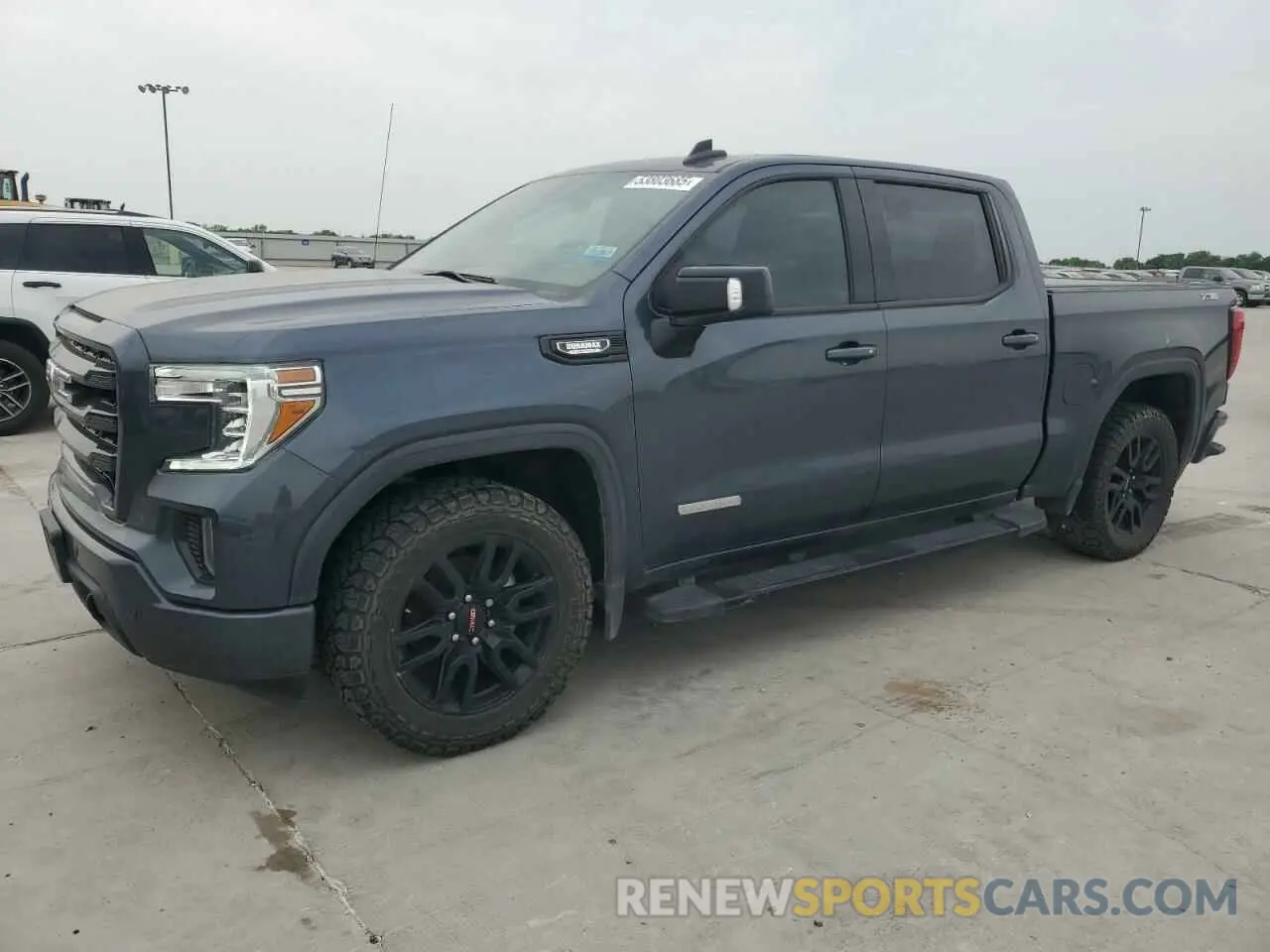 1 Photograph of a damaged car 1GTU9CET7NZ201165 GMC SIERRA 2022