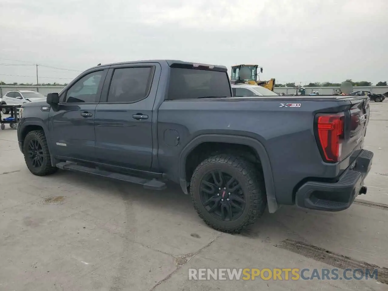 2 Photograph of a damaged car 1GTU9CET7NZ201165 GMC SIERRA 2022