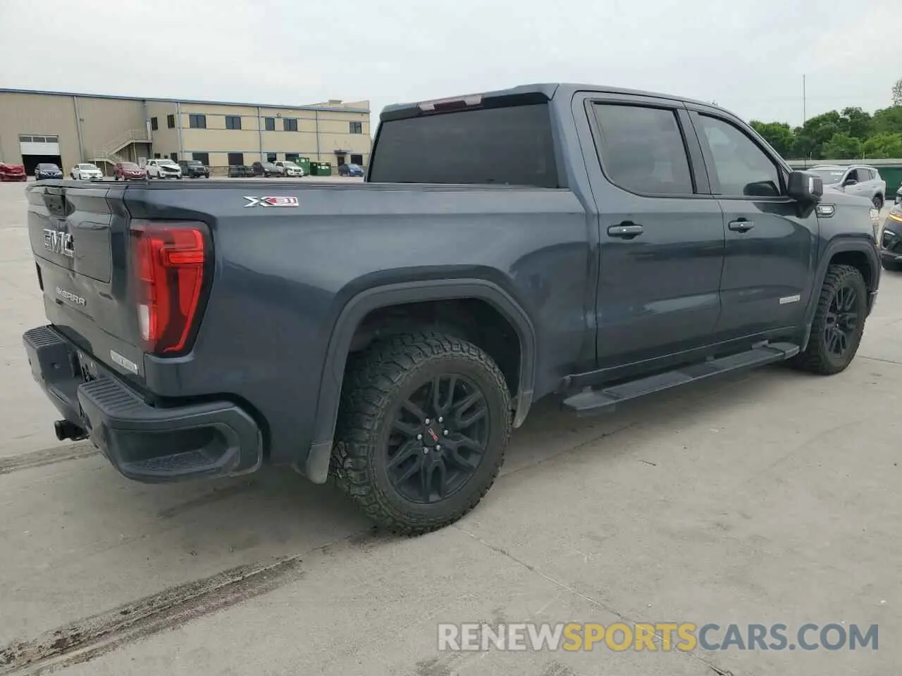 3 Photograph of a damaged car 1GTU9CET7NZ201165 GMC SIERRA 2022