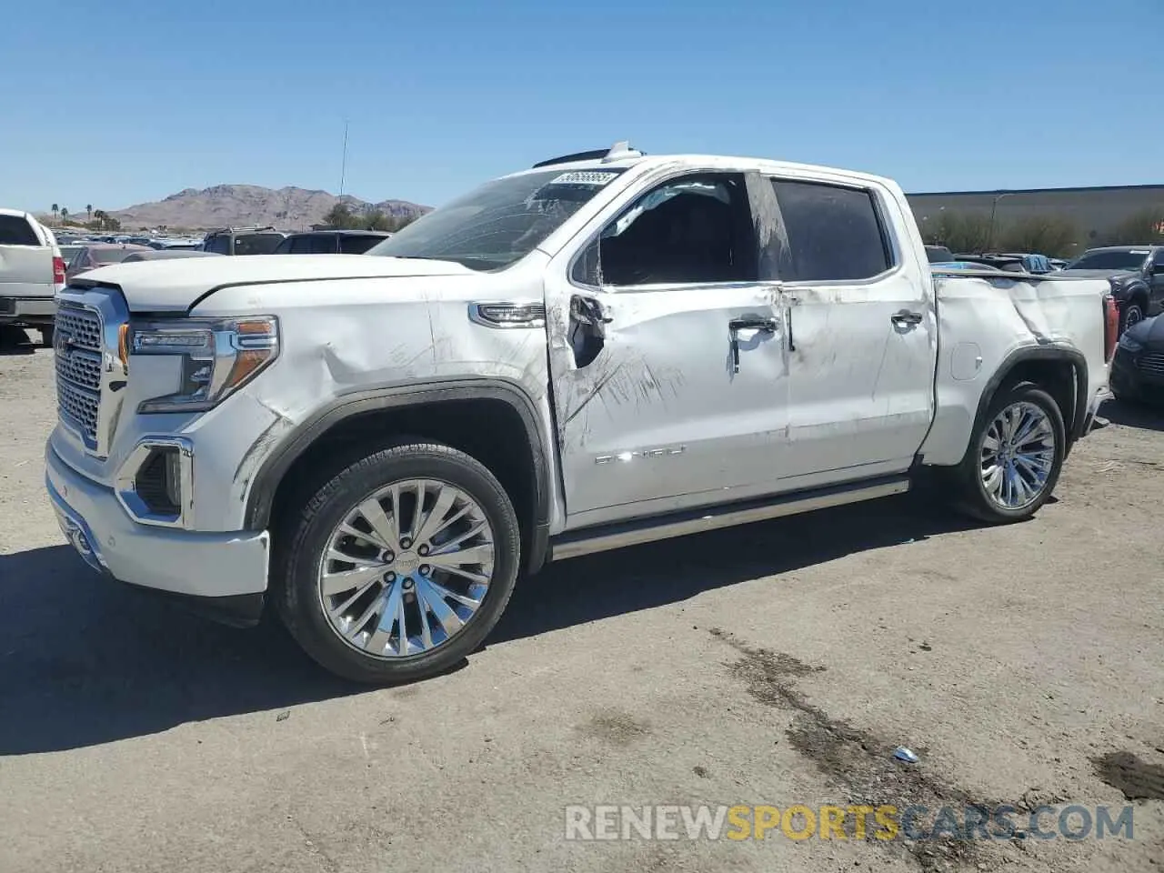 1 Photograph of a damaged car 1GTU9FEL6NZ215804 GMC SIERRA 2022