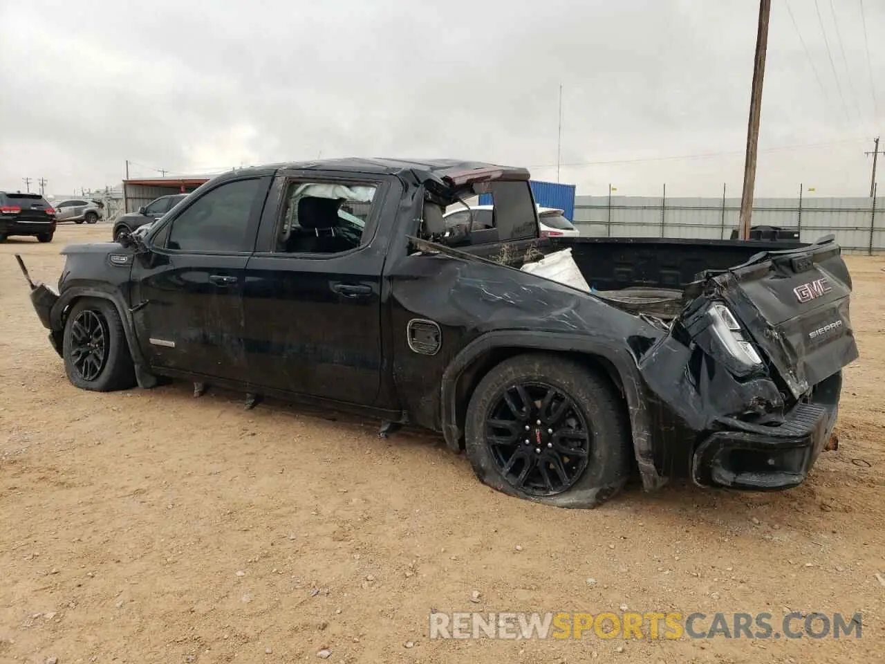 2 Photograph of a damaged car 1GTUUCED9NZ533048 GMC SIERRA 2022