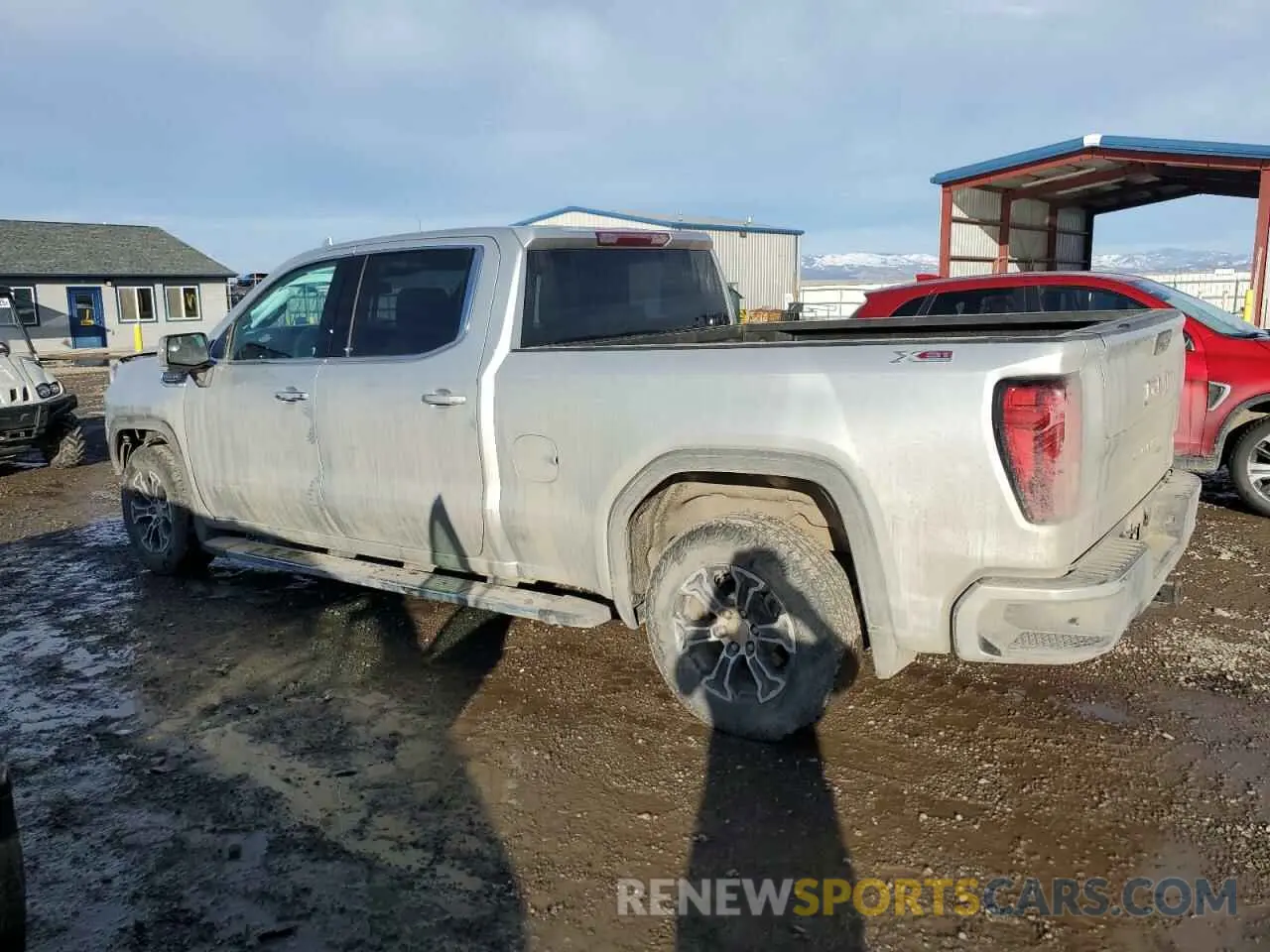 2 Photograph of a damaged car 1GTUUDED1NZ547936 GMC SIERRA 2022