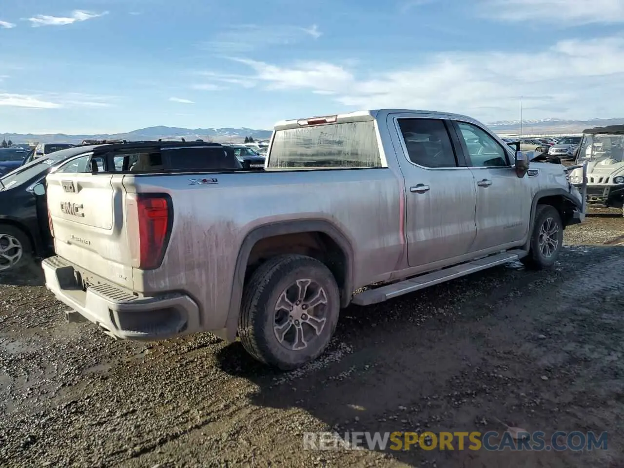 3 Photograph of a damaged car 1GTUUDED1NZ547936 GMC SIERRA 2022