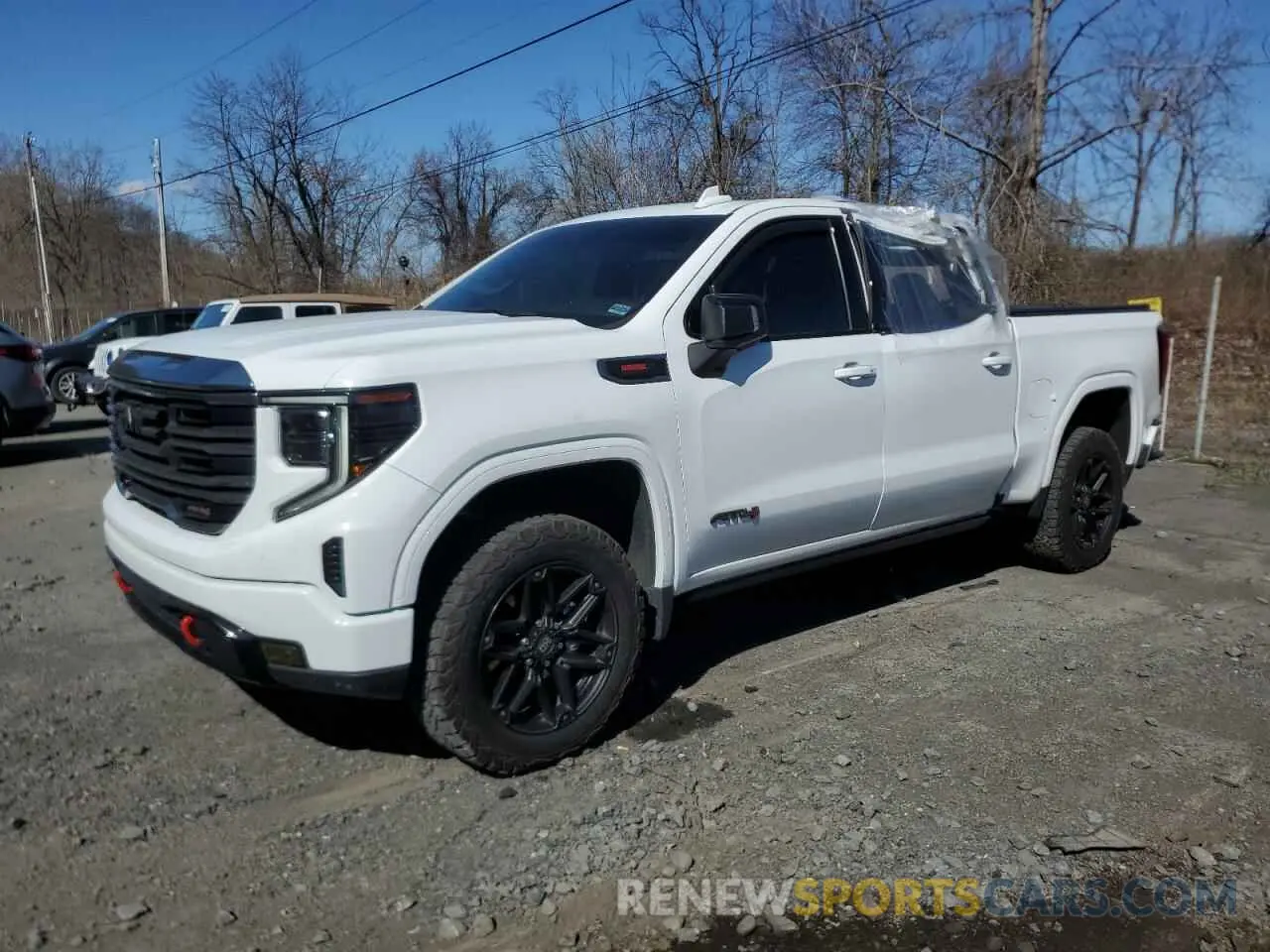 1 Photograph of a damaged car 1GTUUEET2NZ616551 GMC SIERRA 2022