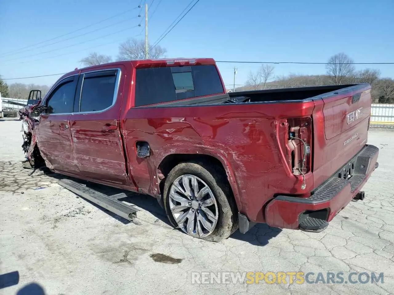 2 Photograph of a damaged car 1GTUUGEL3NZ507849 GMC SIERRA 2022